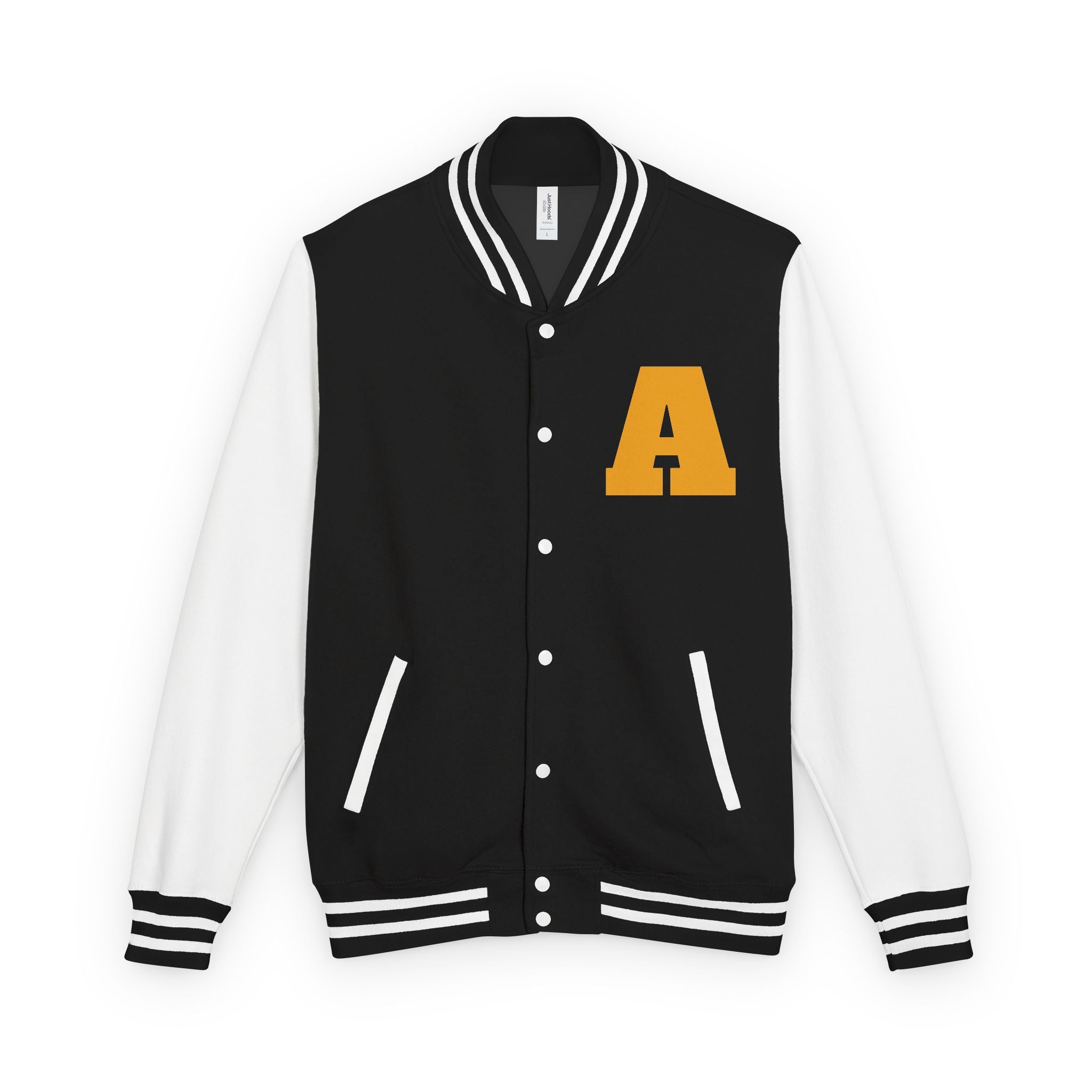 Alpha Letterman Jacket — Ape Face Varsity Jacket with 'A' Patch