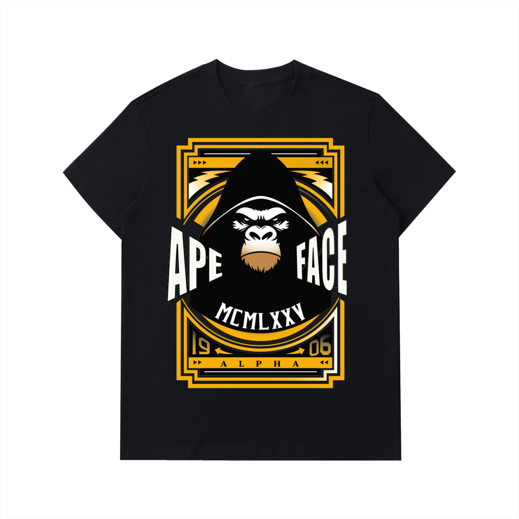 Ape Face Essential Heavyweight Cotton T-Shirt