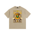 ODMPOD Iota Phi Theta vintage washed oversized cotton T-shirt with graphic logo and relaxed fit, casual streetwear style