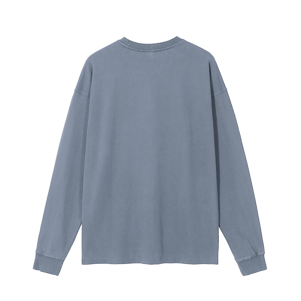 Vintage Washed Long Sleeve T-Shirt - Grizzly Bear Graphics