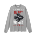 Vintage Washed Long Sleeve T-Shirt - Grizzly Bear Graphics