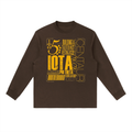 Essential Crewneck Long-Sleeve T-Shirt - Grizzly Bear Graphics