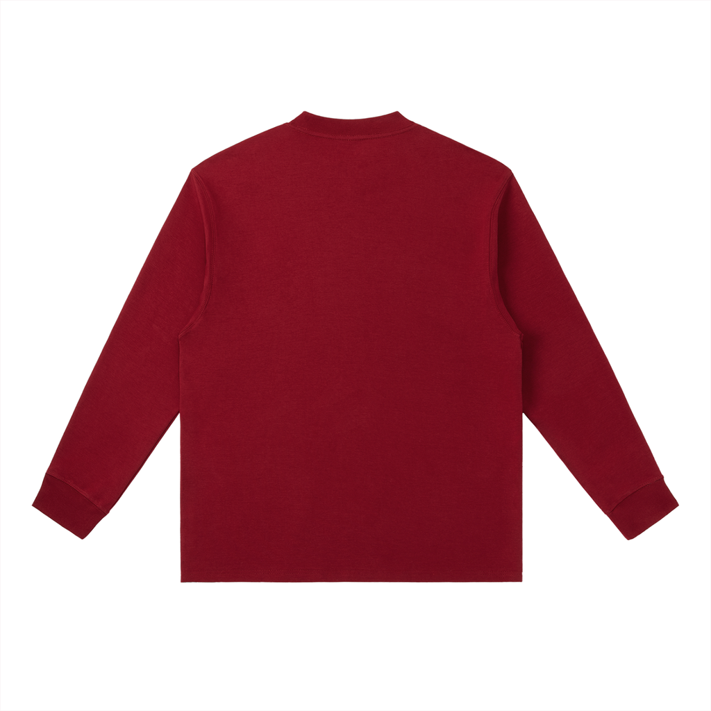 Essential Crewneck Long-Sleeve T-Shirt - Grizzly Bear Graphics
