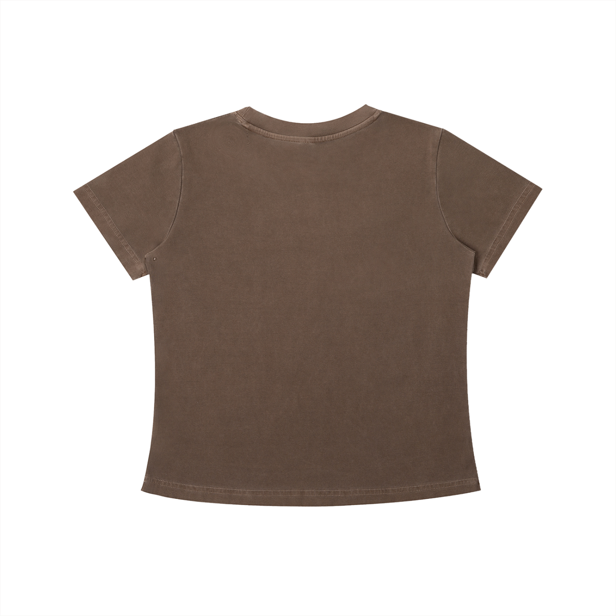 ODMPOD Iota Sweetheart Vintage Wash Slim Fit T-shirt showing a casual, fitted design with a vintage-inspired look and soft fabric texture.