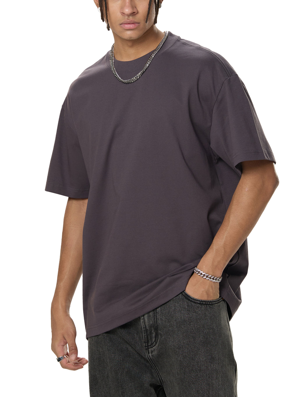 Unisex ODMPOD gym quick-dry cooling T-shirt, lightweight activewear top with breathable fabric, suitable for workout and sports.