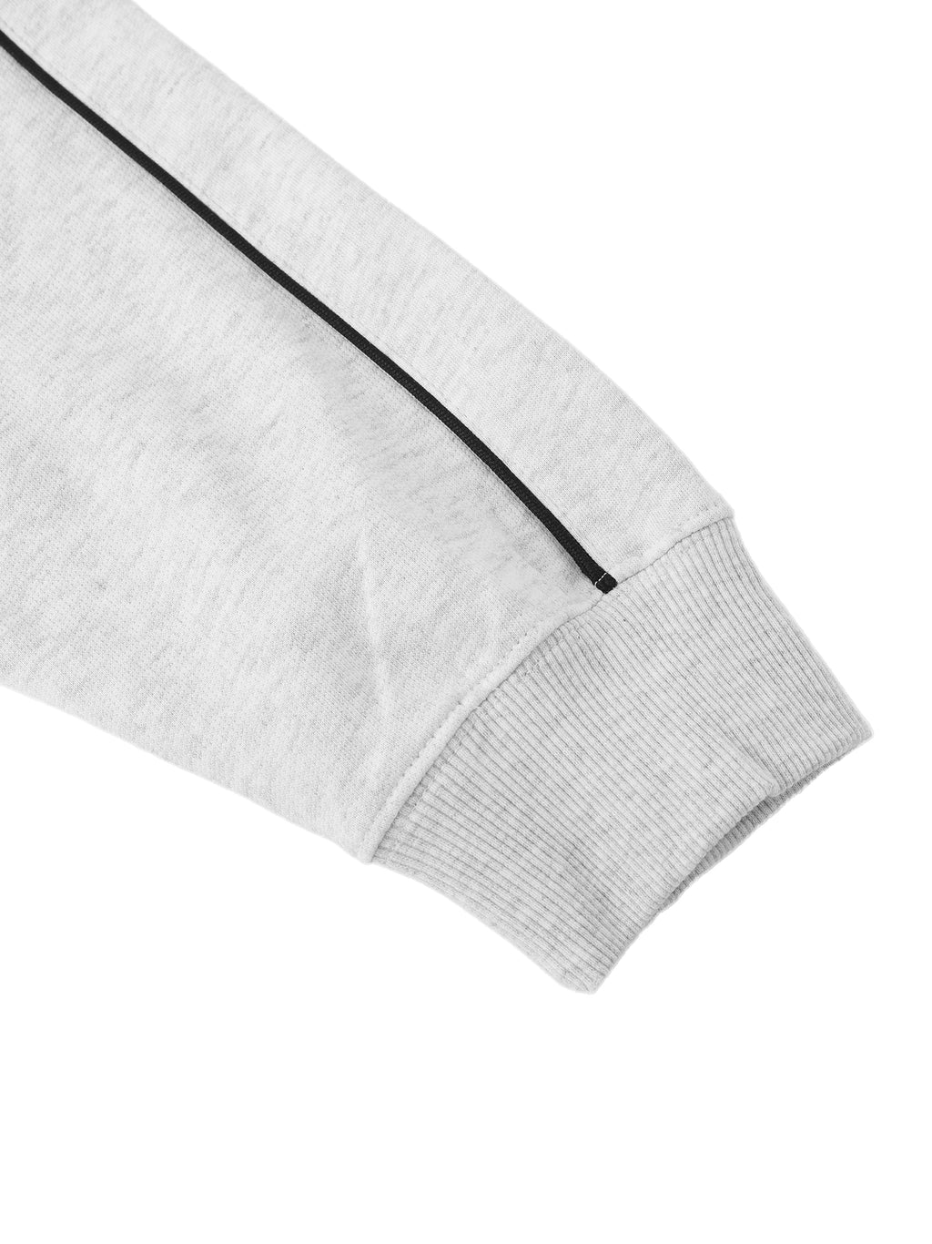 Contrast Piping Raglan Hoodie - Grizzly Bear Graphics