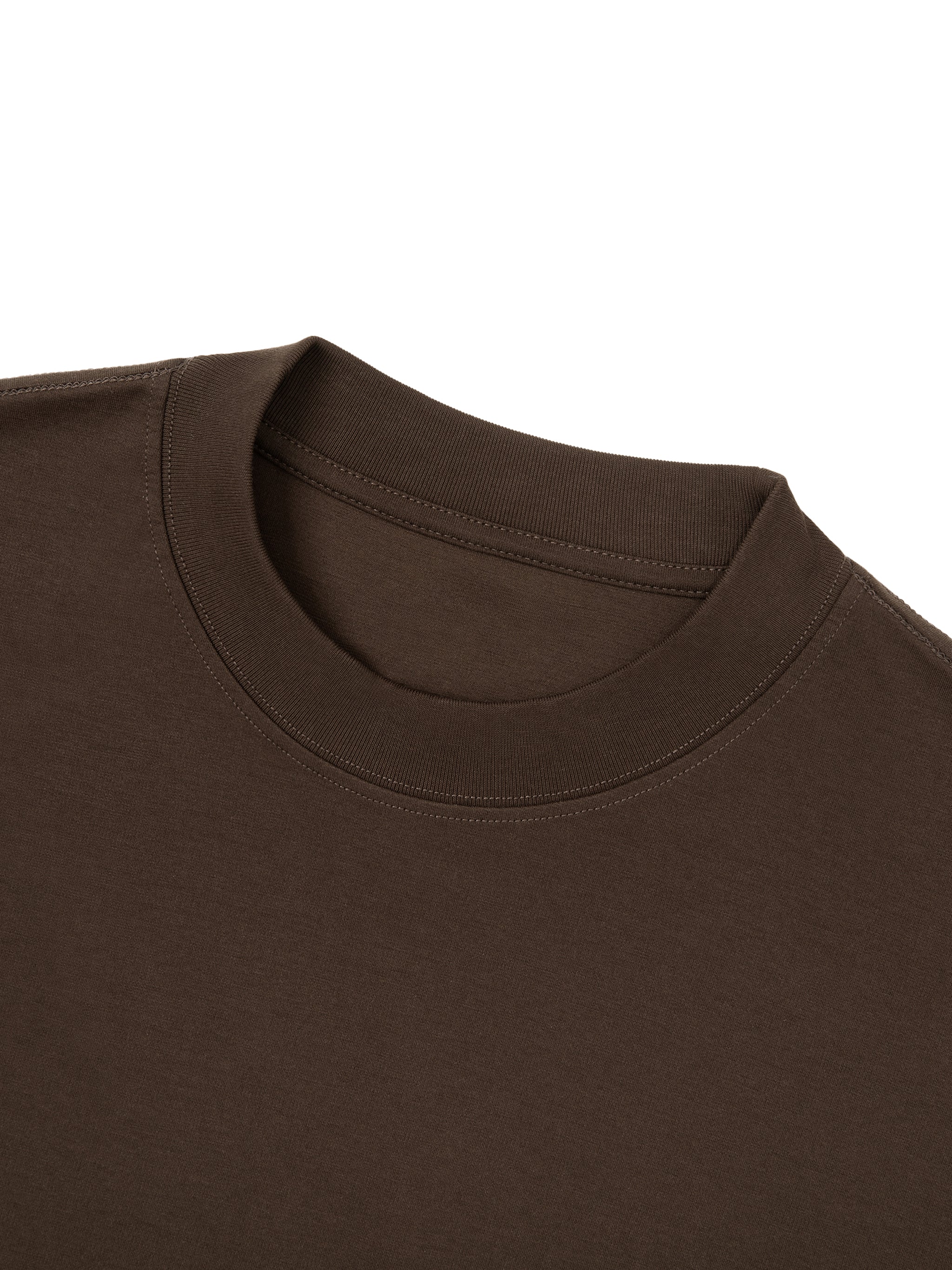 Brown Hornet Essential Crewneck Long-Sleeve T-Shirt