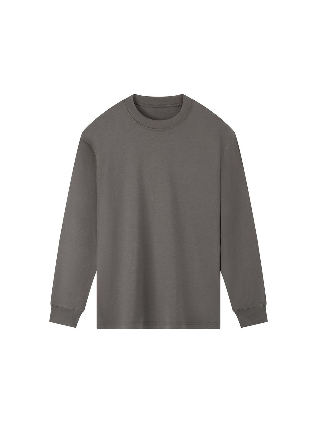Essential Crewneck Long-Sleeve T-Shirt - Grizzly Bear Graphics
