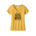 Grizzly Bear Graphics iota wife T-Shirt featuring a front design with bold, stylish graphic artwork on a comfortable cotton shirt.