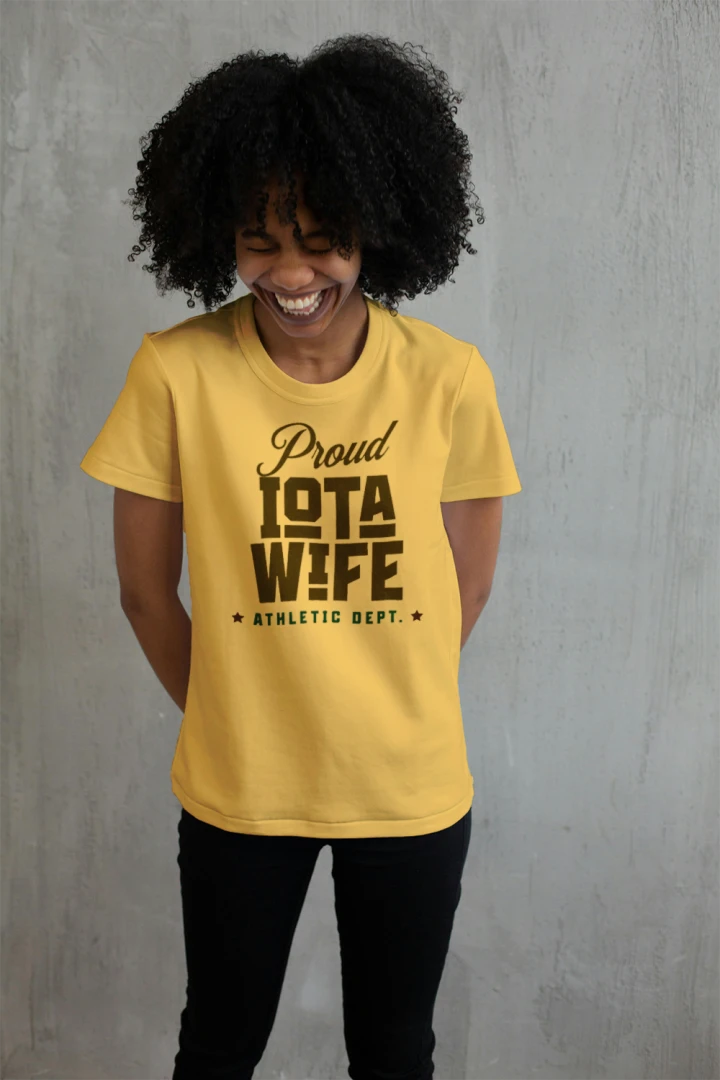 Grizzly Bear Graphics iota wife T-Shirt featuring a stylish design on soft fabric, ideal for casual wear.